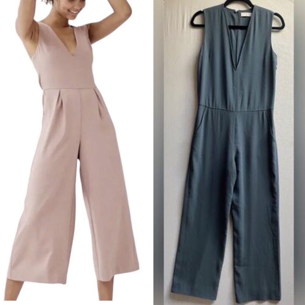 Aritzia Babaton Marcus Sleeveless Jumpsuit Romper - Black